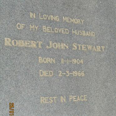 STEWART Robert John 1904-1966