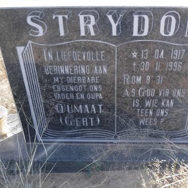 STRYDOM Gert 1917-1996