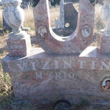 VIZINTIN Italo 1933-2016 &amp; Elizabetha Maria Magrietha 1938-2002 :: VIZINTIN Mario 1969-1995