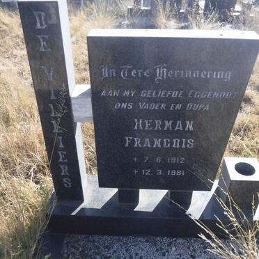 VILLIERS Herman Francois, de 1912-1981