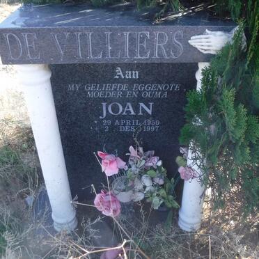 VILLIERS Joan, de 1950-1997