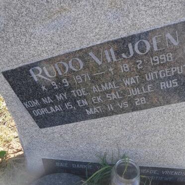VILJOEN Rudo 1971-1998