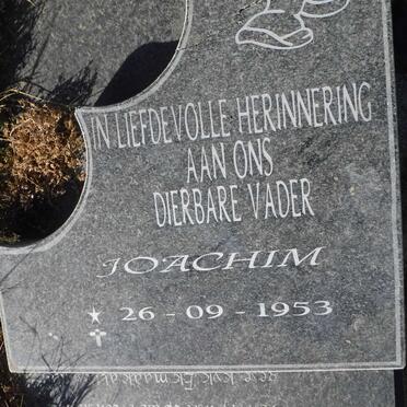 VENTER Joachim 1953- &amp; Maureen Martha HENDRIKZ 1956-2010
