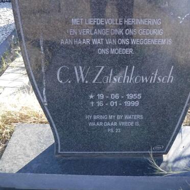 ZATSCHKOWITSCH C.W. 1955-1999