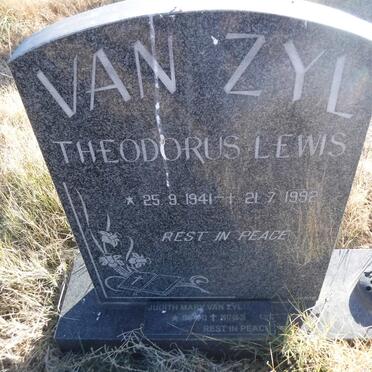 ZYL Theodorus Lewis, van 1941-1992 &amp; Judith Mary 1948-2017