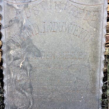 HEEVER Wynand Loduwiekus, van den 1879-1909