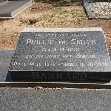 BARNARD Philip 1972-1972 :: BARNARD Smith 1972-1972
