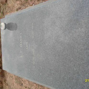 DANIEL A.F. 1922-1971