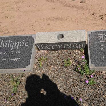 HATTINGH Philippie 1911-1987 &amp; Hanna 1912-2002
