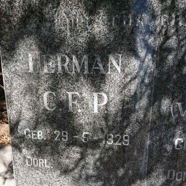 HERZOG Herman C.F.P. 1929- &amp; Willa VAN HEERDEN 1933-1988