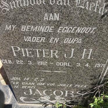 JACOBS Pieter J.H. 1912-1971
