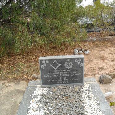 LÖTTER Daniel Carel Francois Goedhals 1901-1956