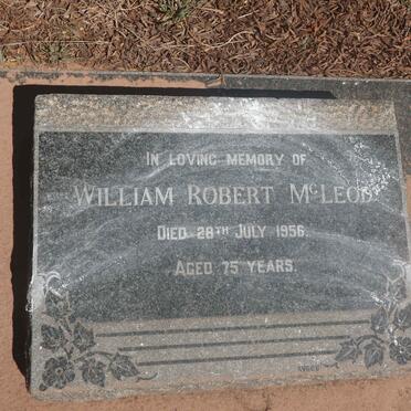 McLEOD William Robert -1956