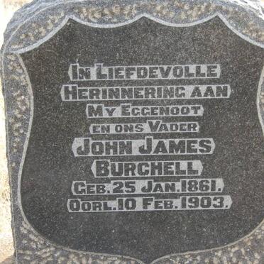 BURCHELL John James 1861-1903
