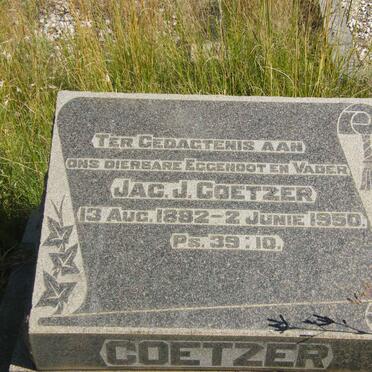 COETZER Jac. J. 1882-1950