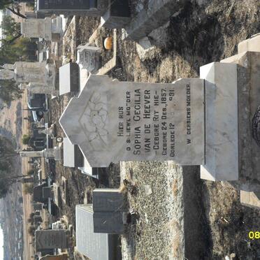 HEEVER Sophia Cecilia, van de nee RITCHIE 1857-1931