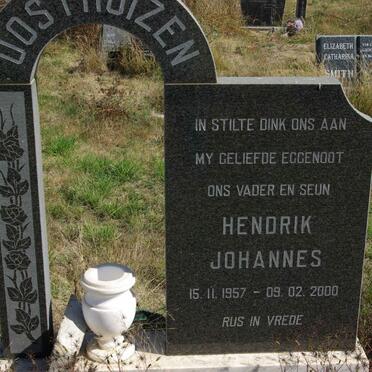 OOSTHUIZEN Hendrik Johannes 1957-2000