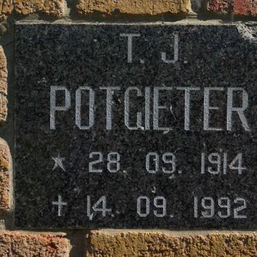 POTGIETER T.J. 1914-1992