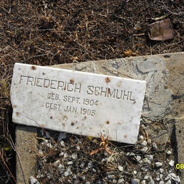 SCHMUHL Friederich 1904-1905