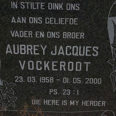VOCKERODT Aubrey Jacques 1958-2000
