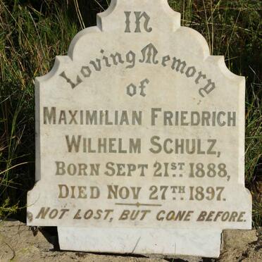 SCHULZ Maximilian Friedrich Wilhelm 1888-1897