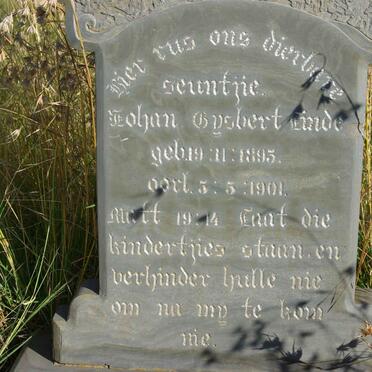 LINDE Johan Gysbert 1895-1901