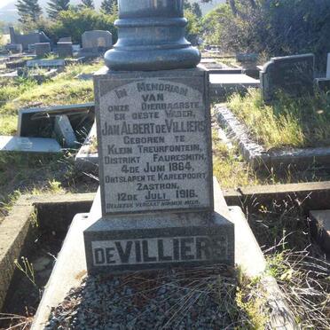 VILLIERS Jan Albertus, de 1864-1916 