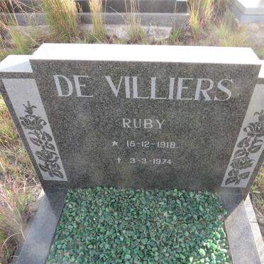 VILLIERS Ruby, de 1918-1974