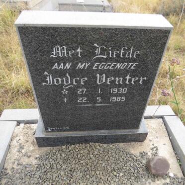 VENTER Joyce 1930-1985