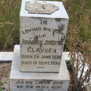 CLASSEN Johannes Jurgens 1935-1936