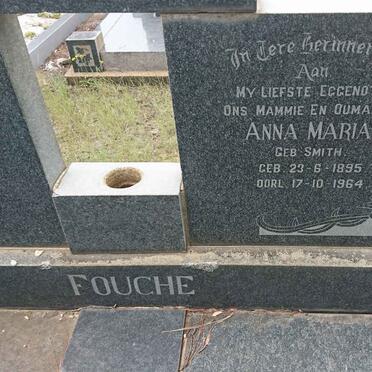 FOUCHE Hermanus J. 1886-1974 &amp; Anna Maria SMITH 1895-1964