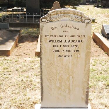 AUCAMP Willem. J. 1872-1940