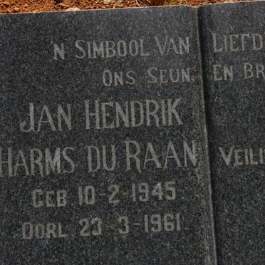 RAAN Jan Hendrik Harms, du 1945-1961