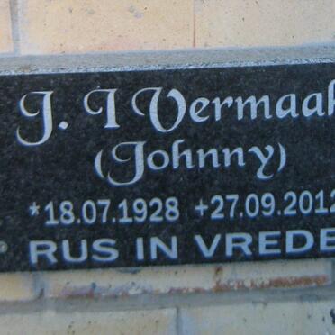 VERMAAK J.I. 1928-2012