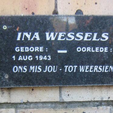 WESSELS Ina 1943-