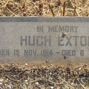 EXTON Hugh 1914-1959