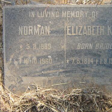 MEYER Norman 1889-1960 &amp; Elizabeth Kate BRIDGER 1884-1974
