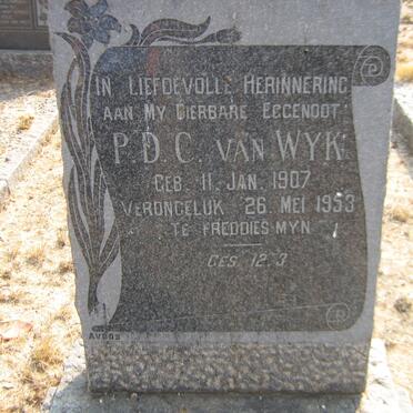 WYK P.D.C., van 1907-1953