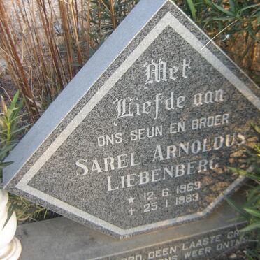 LIEBENBERG Sarel Arnoldus 1969-1983
