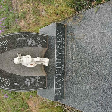 MATTHYSEN Cornelius George 1994-1994