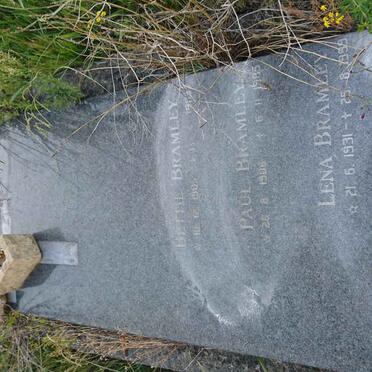 BRAMLEY Paul 1906-1985 &amp; Bettie 1905-1963 :: BRAMLEY Lena 1931-1989