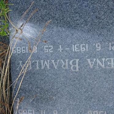 BRAMLEY Paul 1906-1985 &amp; Bettie 1905-1963 :: BRAMLEY Lena 1931-1989
