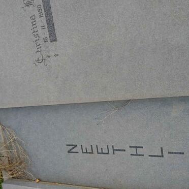 NEETHLING Daniel 1946-1993 &amp; Christina H. 1950-