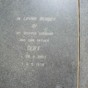 YORK Cliff 1907-1979 &amp; Eileen 1910-1987