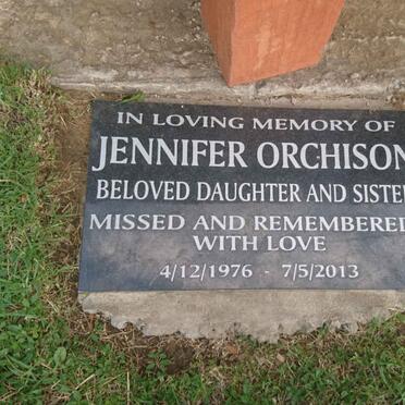 ORCHISON Jennifer 1976-2013