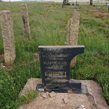 KOTSELI Mapulane Annah -2005