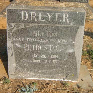 DREYER Petrus D.G. 1904-1965