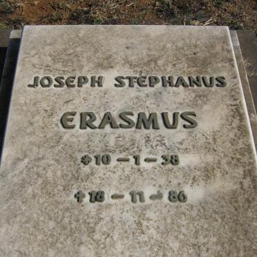 ERASMUS Joseph Stephanus 1938-1986