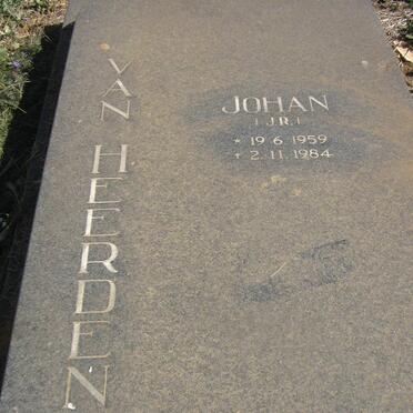 HEERDEN Johan, van 1959-1984