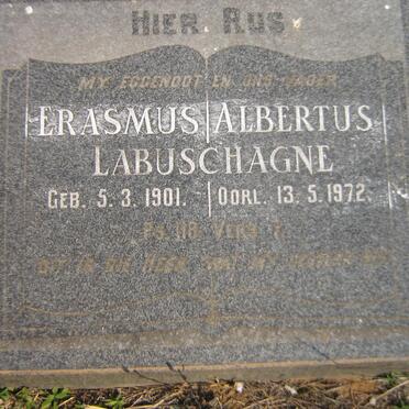 LABUSCHAGNE Erasmus Albertus 1901-1972